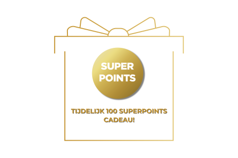 Tijdelijk 100 Superpoints cadeau (1)